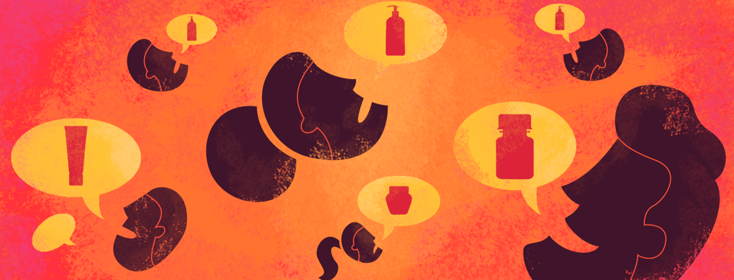 People saying what they use during a flare