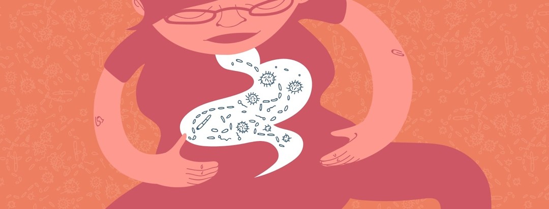 A woman embraces the healthy bacteria in her gut